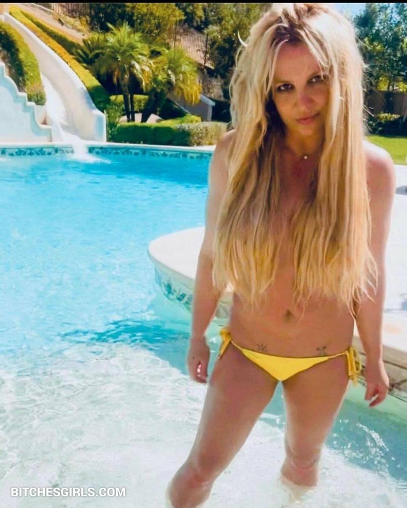 Britney Spears Nude Celebrity Leaked Tits Photos - #13