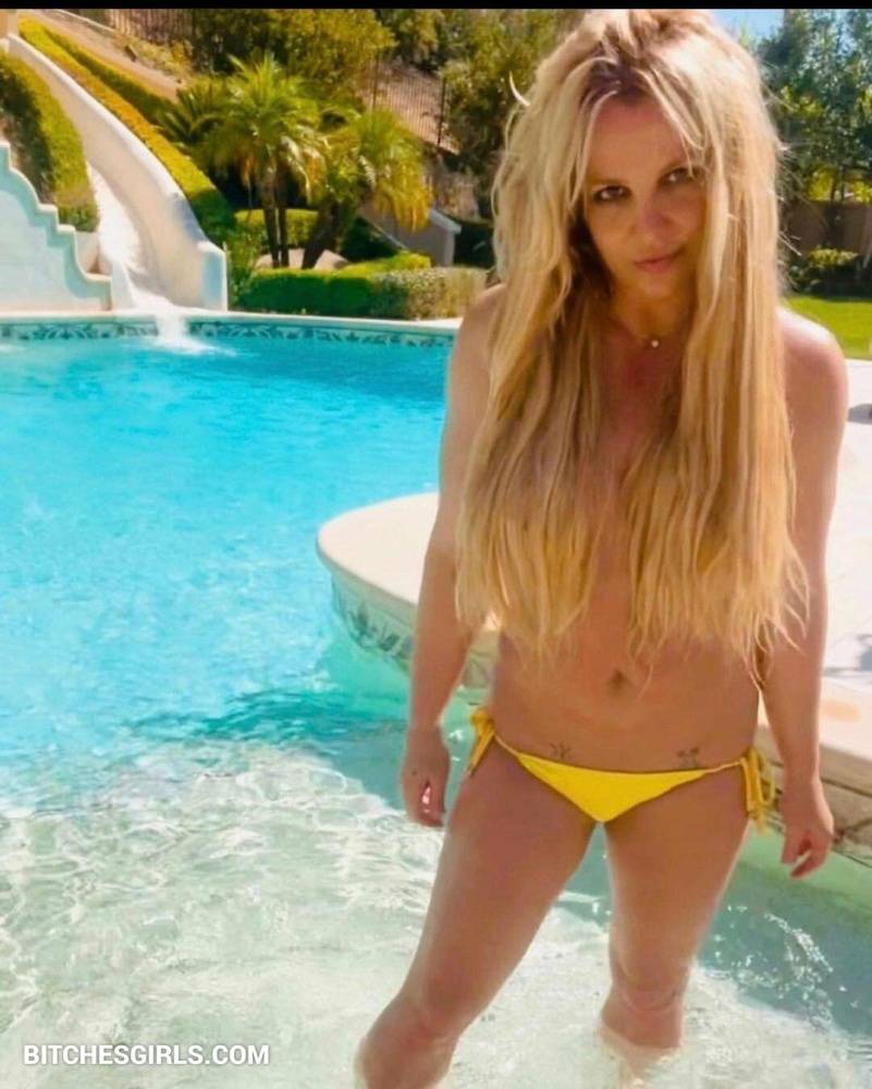 Britney Spears Nude Celebrity Leaked Tits Photos - #3