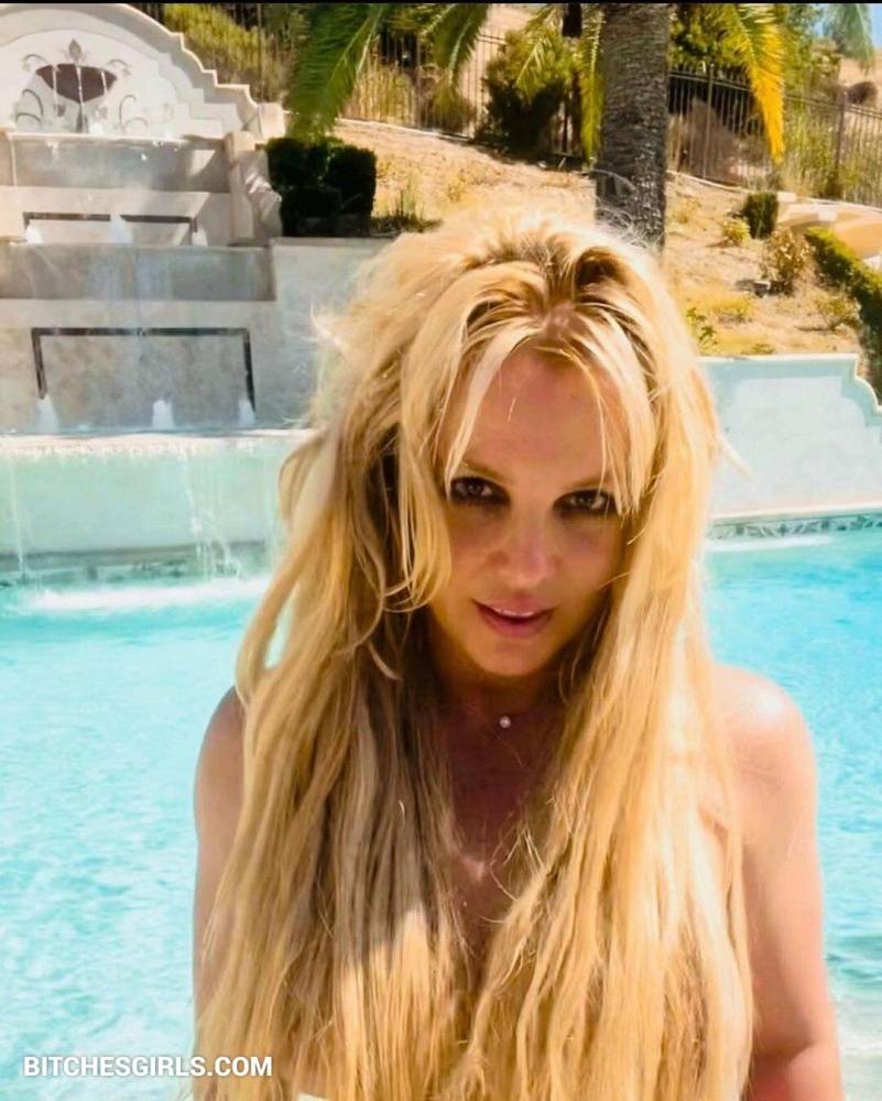 Britney Spears Nude Celebrity Leaked Tits Photos - #9
