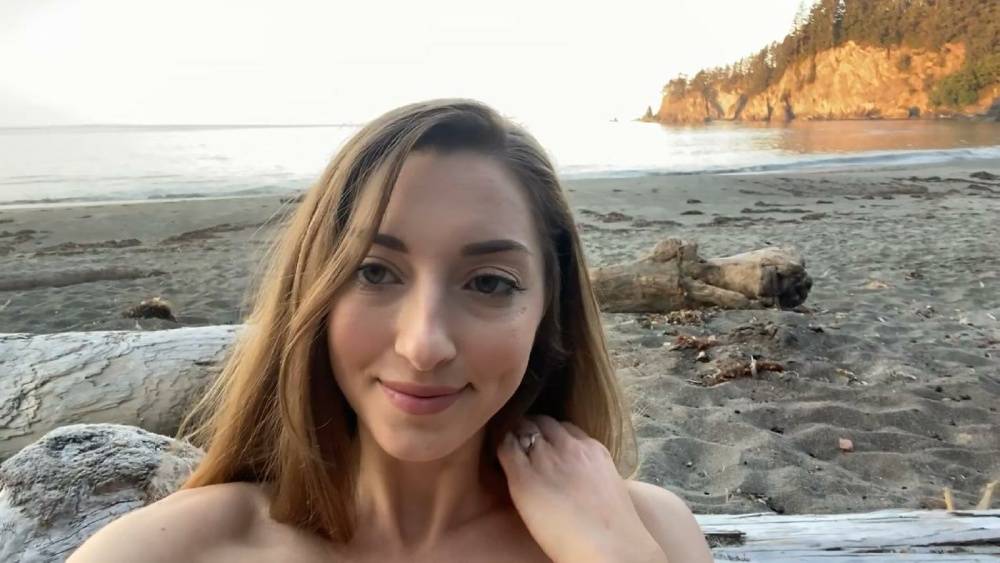 Abby Opel Nude Outdoor Beach Selfie Onlyfans Video Leaked - #6