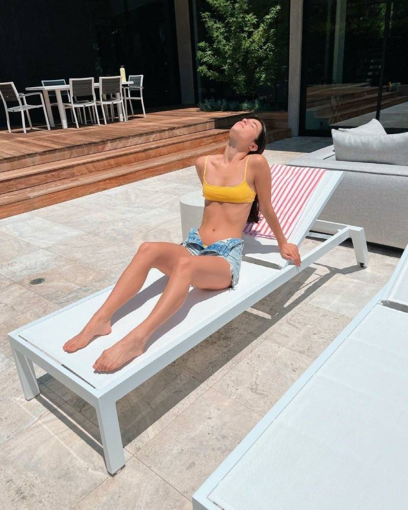 Charli D 19Amelio Sexy Poolside Bikini Posing Set Leaked - #5