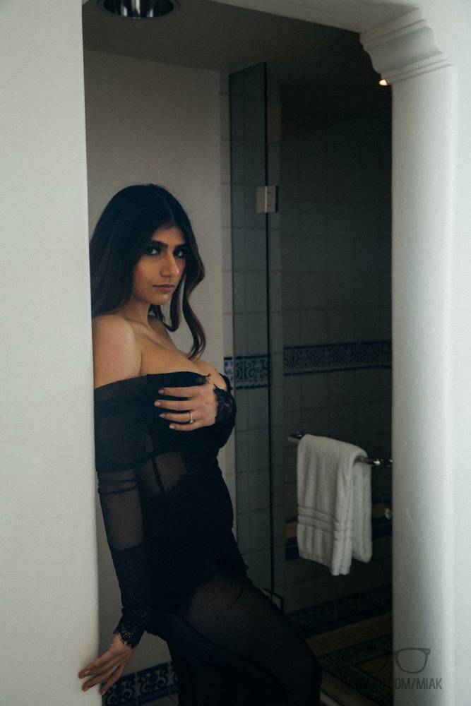 Mia Khalifa Sexy Lingerie Photoshoot Set Leaked - #2