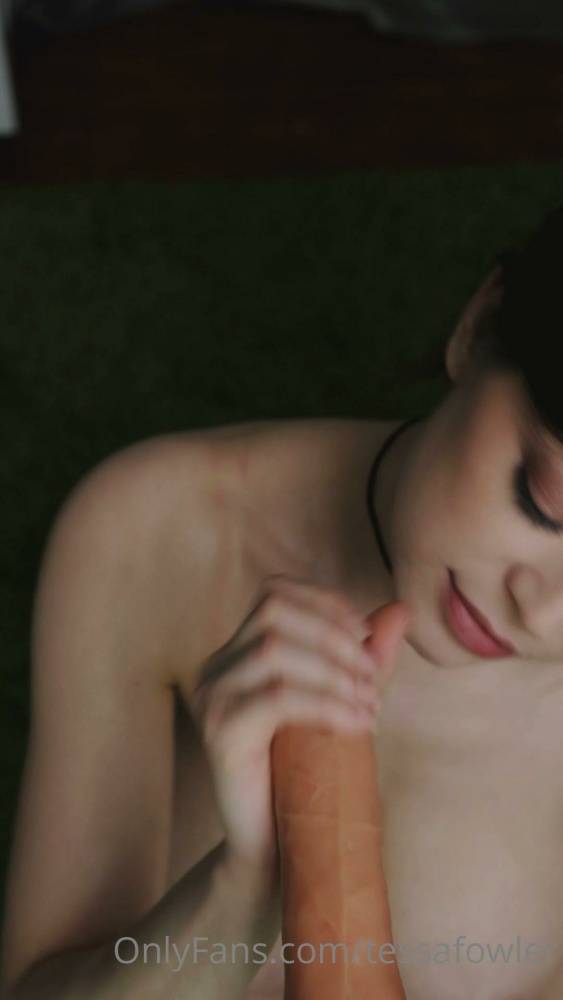 Tessa Fowler Nude Striptease Dildo Blowjob OnlyFans Video Leaked - #5