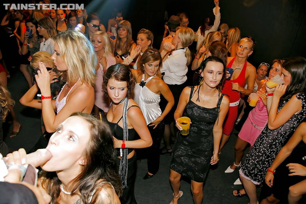 Zoftick MILFs showing off their blowjob skills at the crazy club party - #14