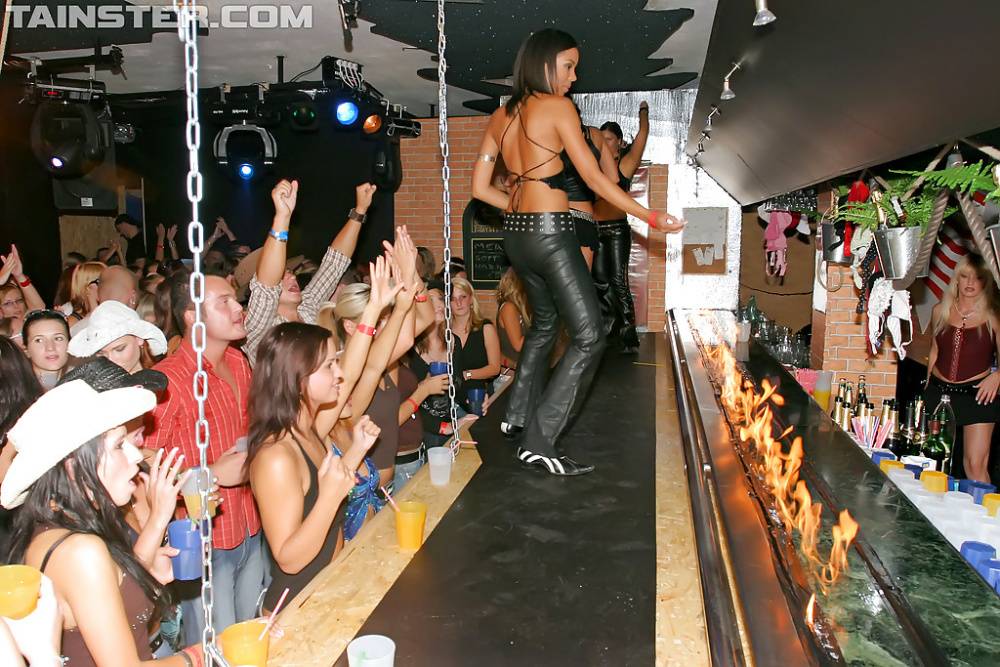Salacious hotties going wild at the drunk party in the night club - #10