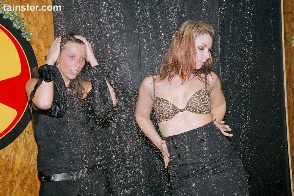 Clubbing females rock the night club with an evening of group sex fucking - #13