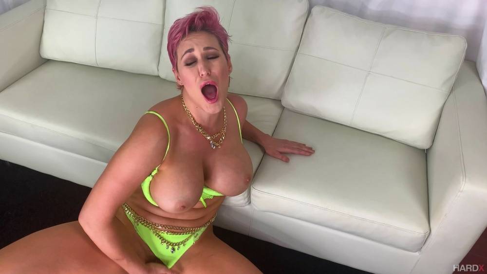 Busty Latina pornstar Ryan Keely receives a money shot after an intense fuck - #6