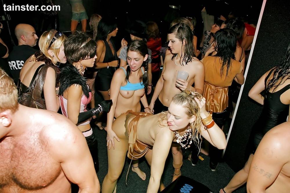 Wild and crazy chicks let guys fuck them senseless at a swinger's party - #5