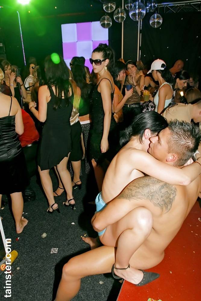 European party goers find themselves in middle of swinging groupsex - #9