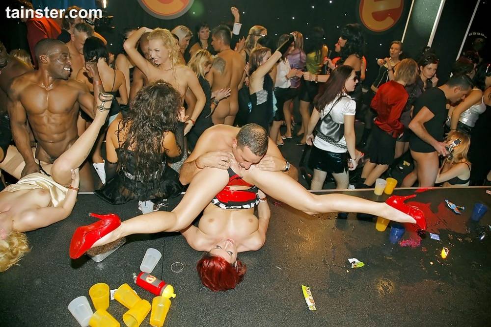 Late night drinking to the wee hours at nightclub leads to a full blown orgy - #2