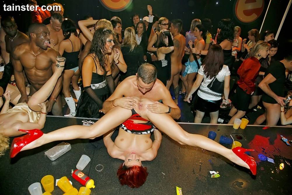 Late night drinking to the wee hours at nightclub leads to a full blown orgy - #9
