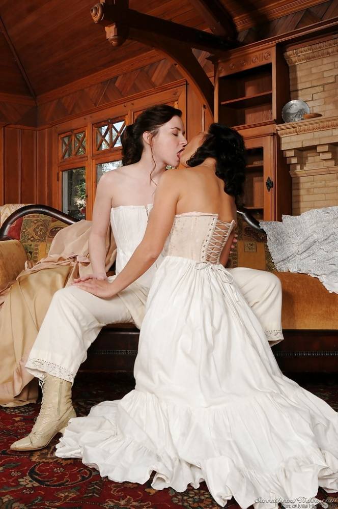 Annabelle Lee & Melissa Monet make some sensual lesbian action - #14