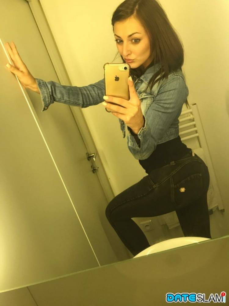 Hot solo girl takes mirror selfies to add to her dating profile - #2