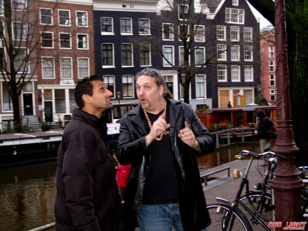 Old guy pays for his buddy to get fucked by a big titted Amsterdam prostitute - #2