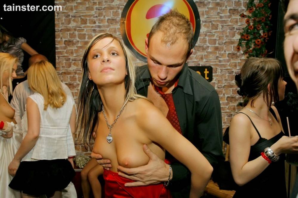 Hardcore sluts enjoy a night of debauchery in cock sucking groupsex party - #15