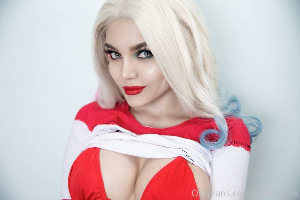 Kalinka Fox Nude Harley Quinn Cosplay Set Leaked - #4