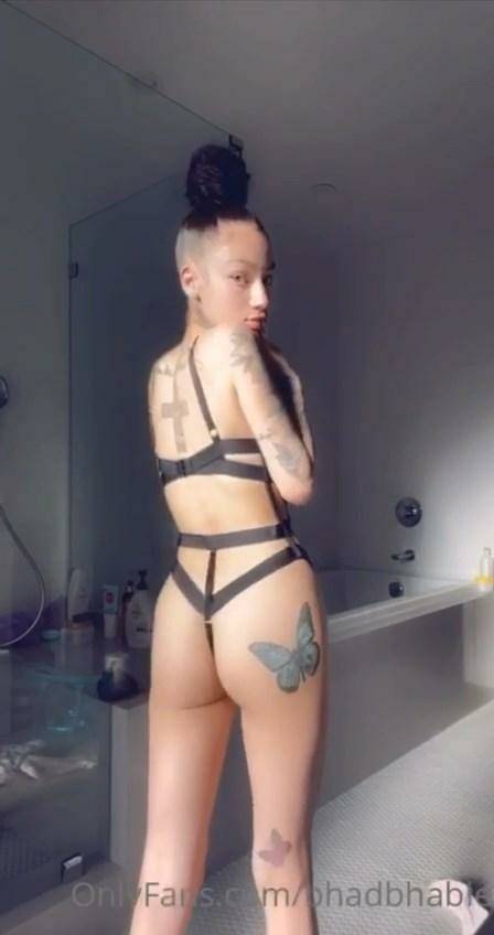 Bhad Bhabie Thong Straps Bikini Onlyfans Video Leaked - #10