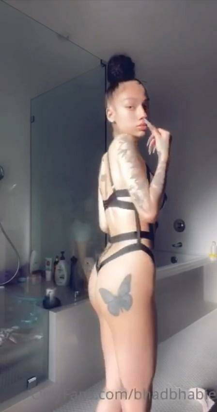 Bhad Bhabie Thong Straps Bikini Onlyfans Video Leaked - #8