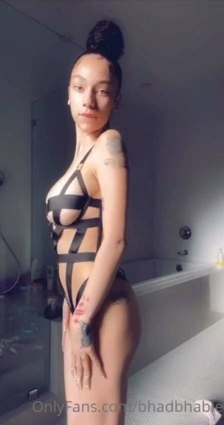 Bhad Bhabie Thong Straps Bikini Onlyfans Video Leaked - #6