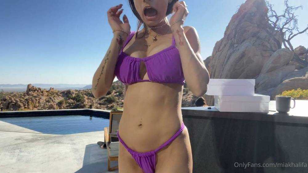 Mia Khalifa Bikini Modeling Outtakes Video Leaked - #7