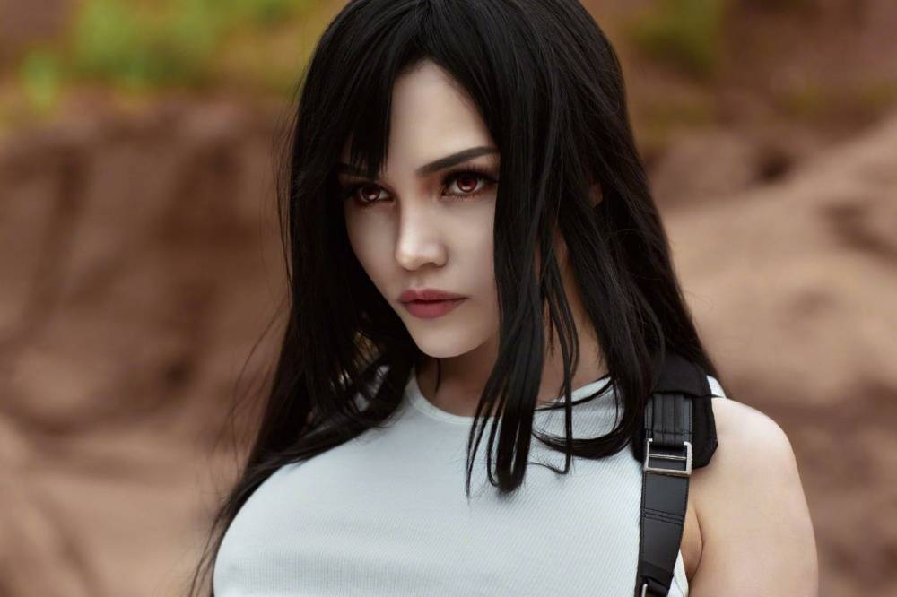 Kalinka Fox Nude Tifa Lockhart Cosplay Patreon Set Leaked - #9