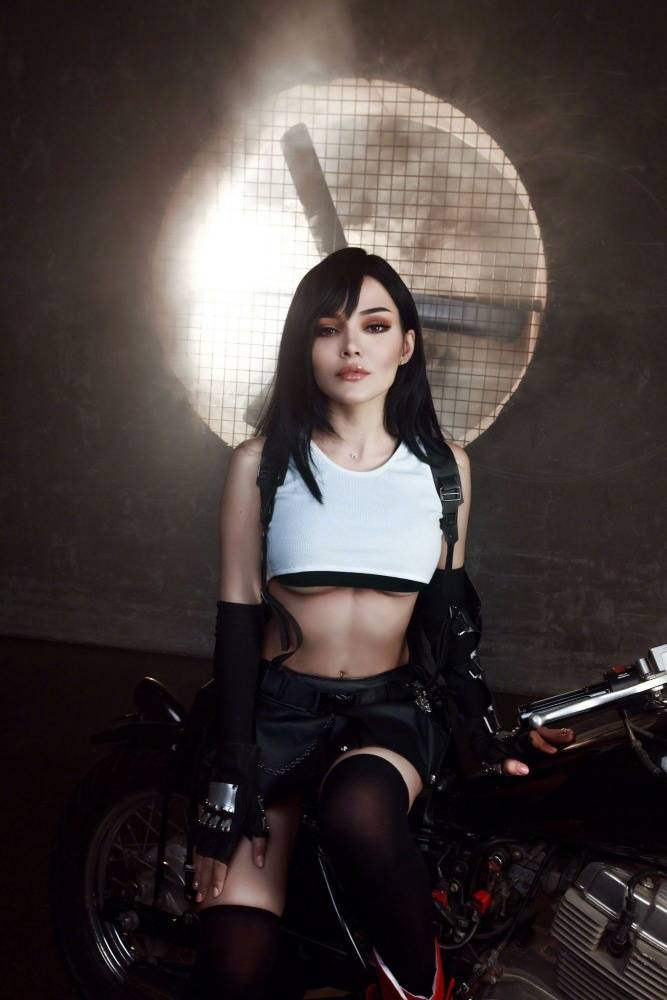 Kalinka Fox Nude Tifa Lockhart Cosplay Patreon Set Leaked - #20