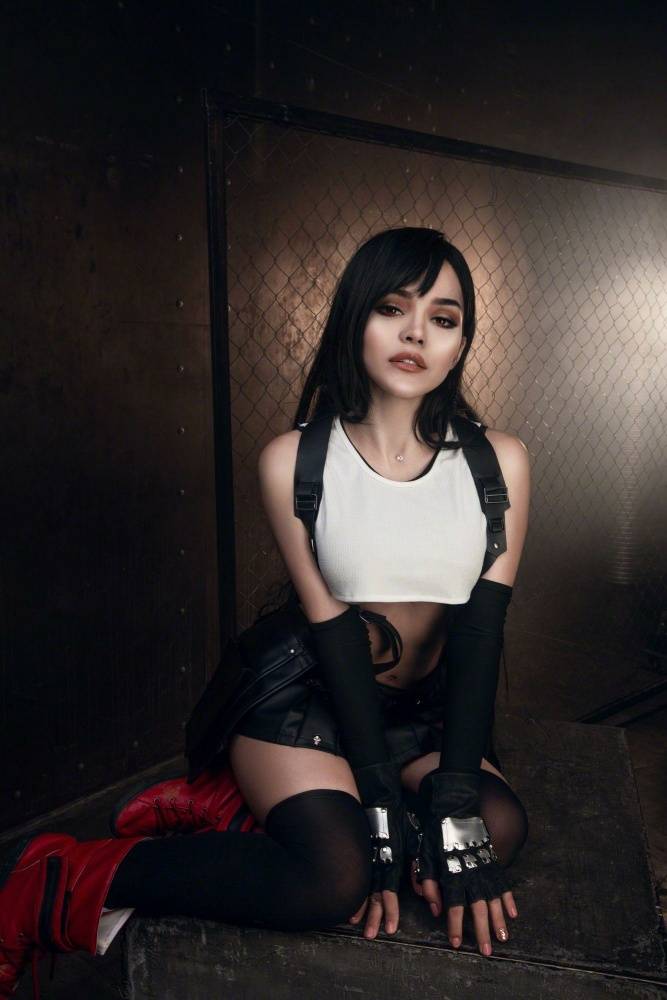 Kalinka Fox Nude Tifa Lockhart Cosplay Patreon Set Leaked - #8