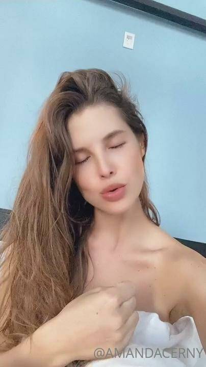 Amanda Cerny Bed Nipple Slip Onlyfans Video Leaked - #1