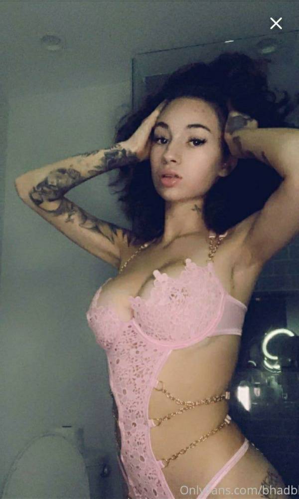 Bhad Bhabie Topless Handbra Onlyfans Set Leaked - #8