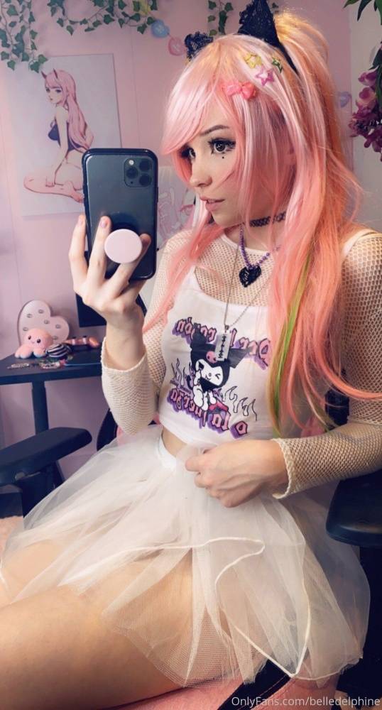 Belle Delphine Nude Pussy Dress Onlyfans Set Leaked - #15