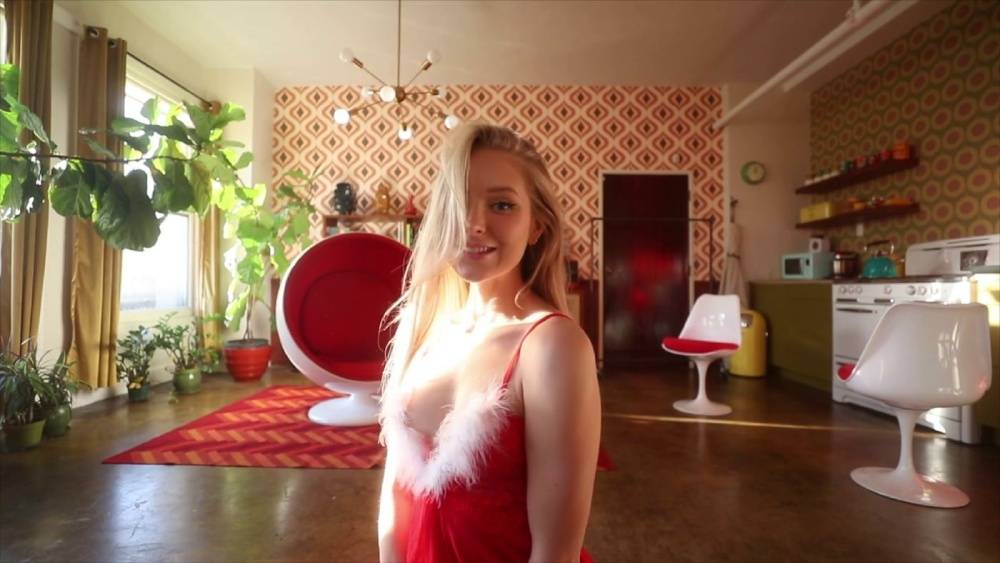 Caroline Zalog Christmas Try On Haul Video Leaked - #6