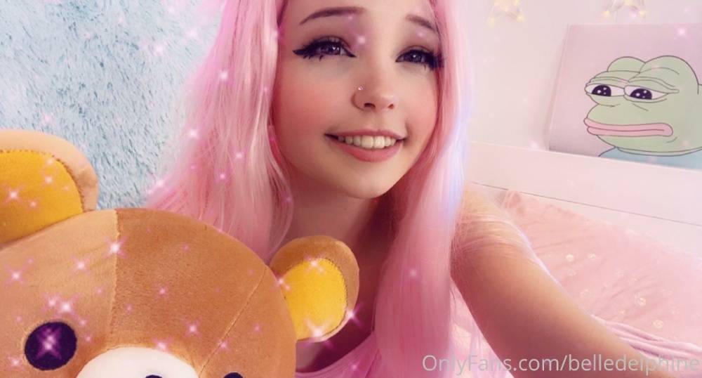 Belle Delphine Nude Pink Pajama Onlyfans Set Leaked - #4