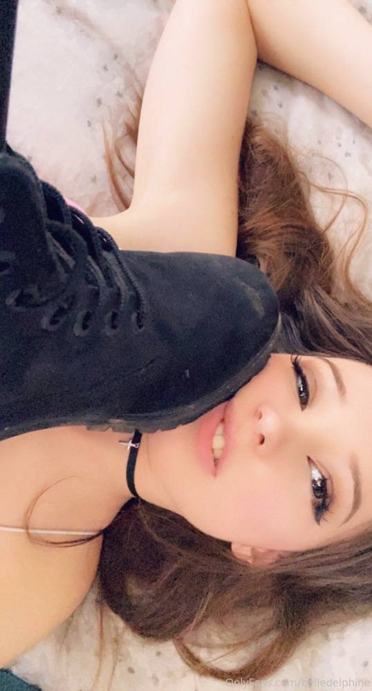 Belle Delphine Boot Licking Leaked Onlyfans Set - #7