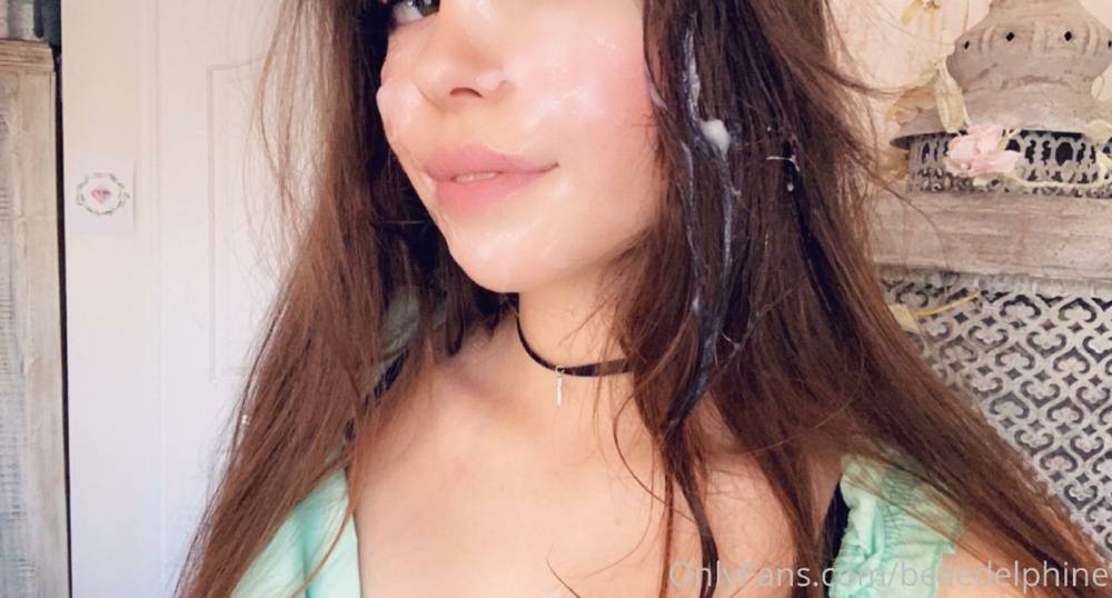 Belle Delphine Cum On Face Leaked Onlyfans Set - #9