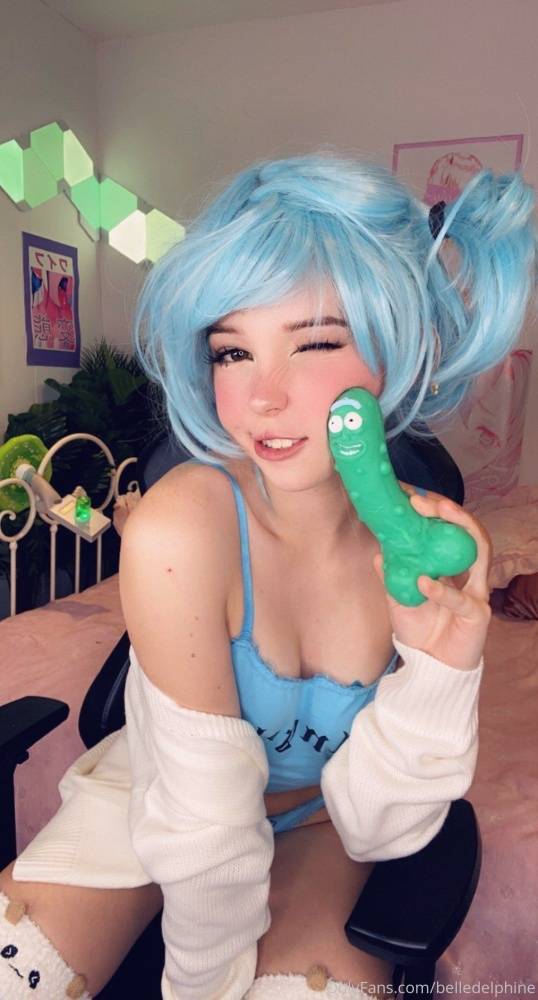 Belle Delphine Pickle Dick Leaked Onlyfans Set - #3