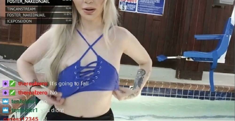 Caroline Burt Nip slip - #1