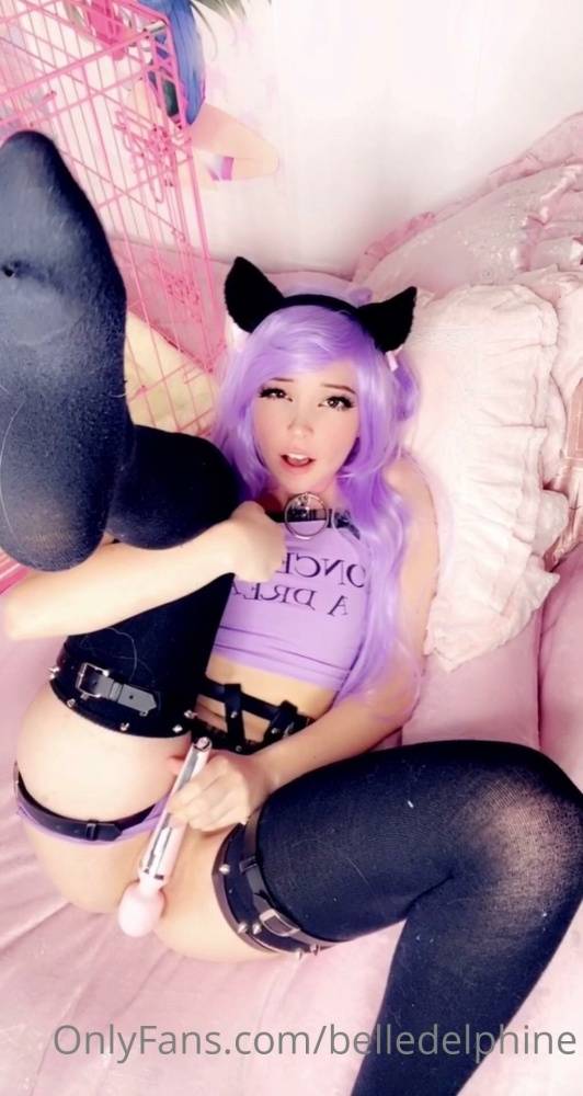 Belle Delphine Cumming For You Butt Plug Onlyfans Video - #14