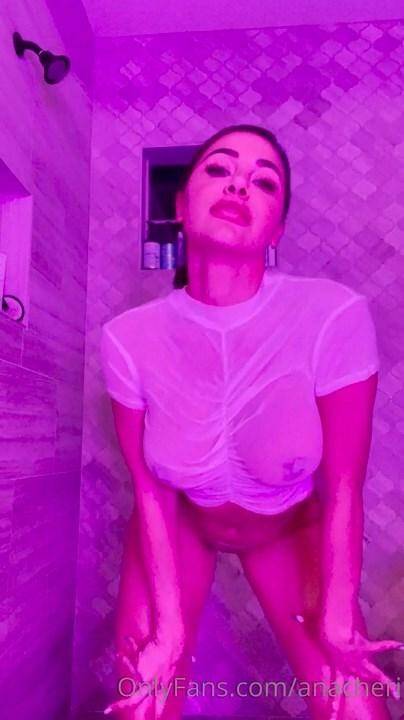 Ana Cheri Wet T-Shirt Dance Onlyfans Video Leaked - #5