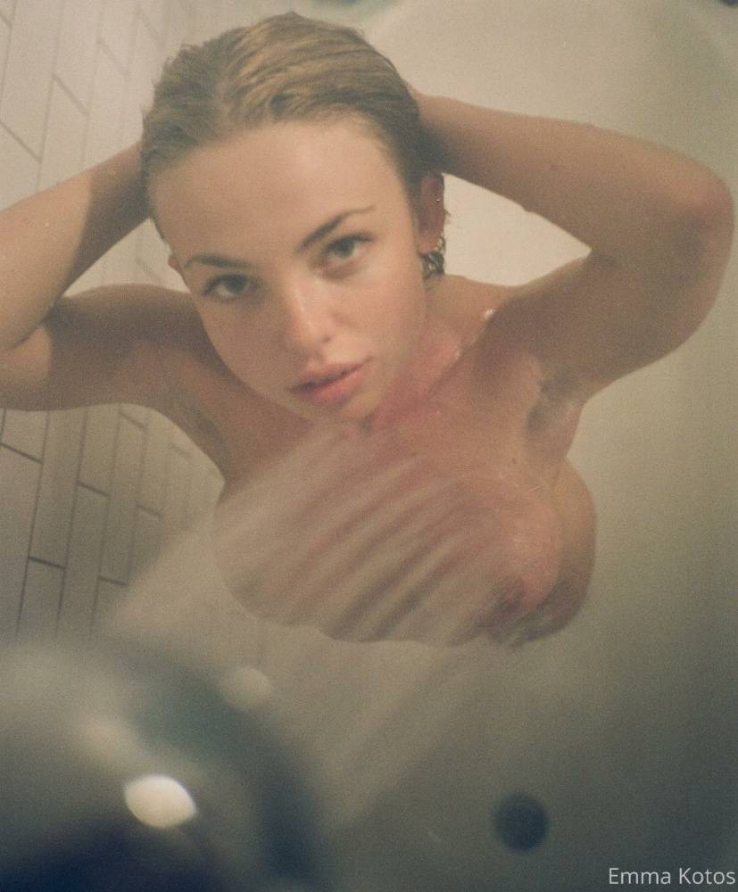Emma Kotos Nude Soapy Shower Onlyfans Set Leaked - #2