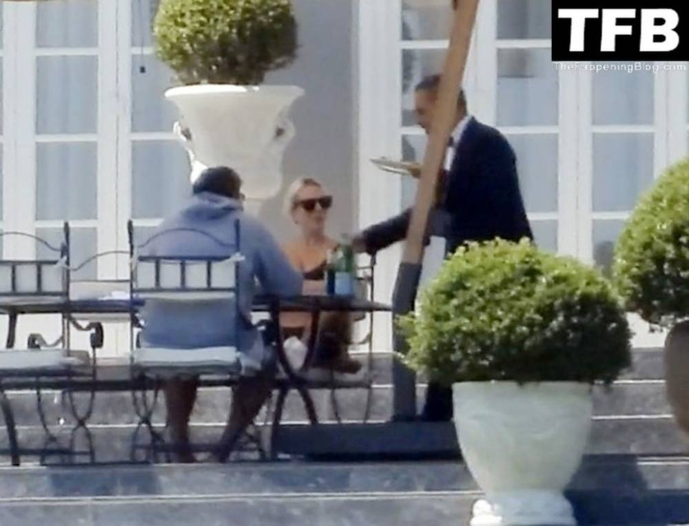 Lady Gaga Shows Off Her Bikini Body on Villa Bonomi - #5