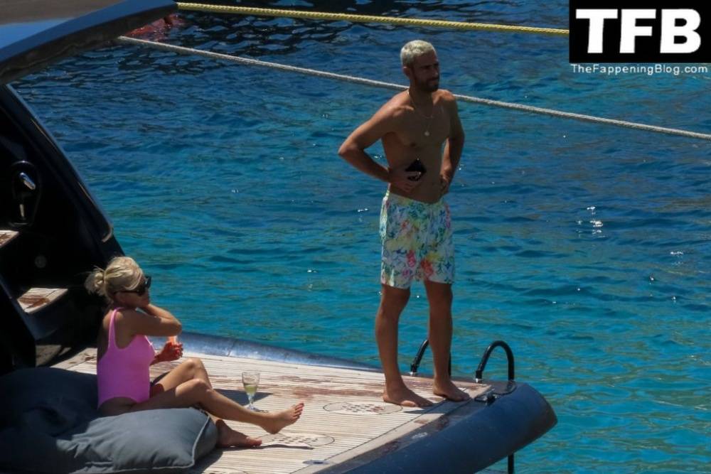 Caroline Stanbury Flaunts Her Body in a Pink Bikini on the Yacht in Greece - #20