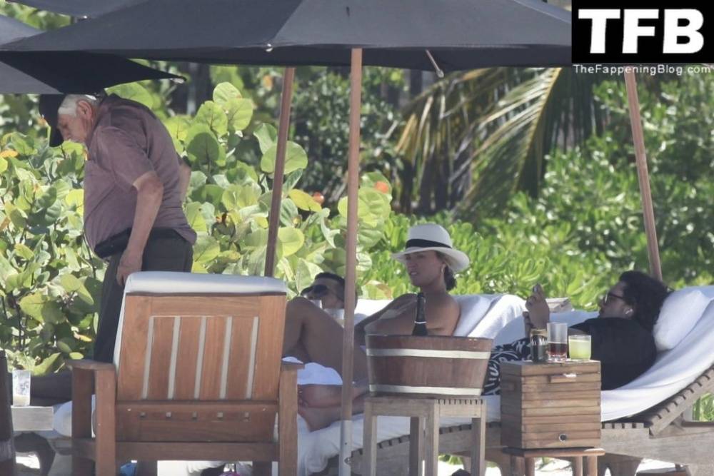 Teddi Mellencamp Looks Sexy in a White Bikini as She Hits the Beach in Mexico - #19