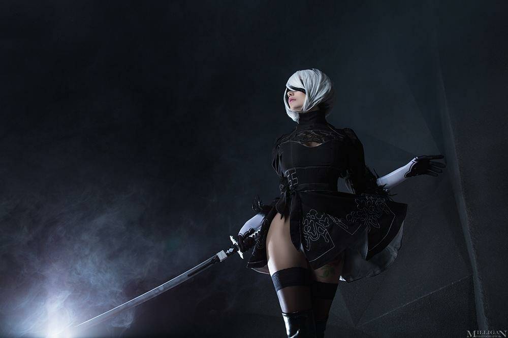 Kalinka Fox Nude 2B Nier Automata Cosplay Patreon Set Leaked - #12