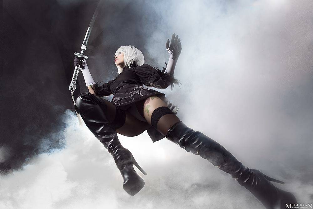 Kalinka Fox Nude 2B Nier Automata Cosplay Patreon Set Leaked - #10