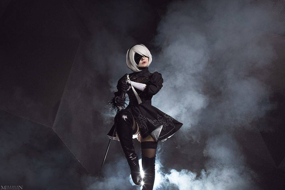 Kalinka Fox Nude 2B Nier Automata Cosplay Patreon Set Leaked - #13