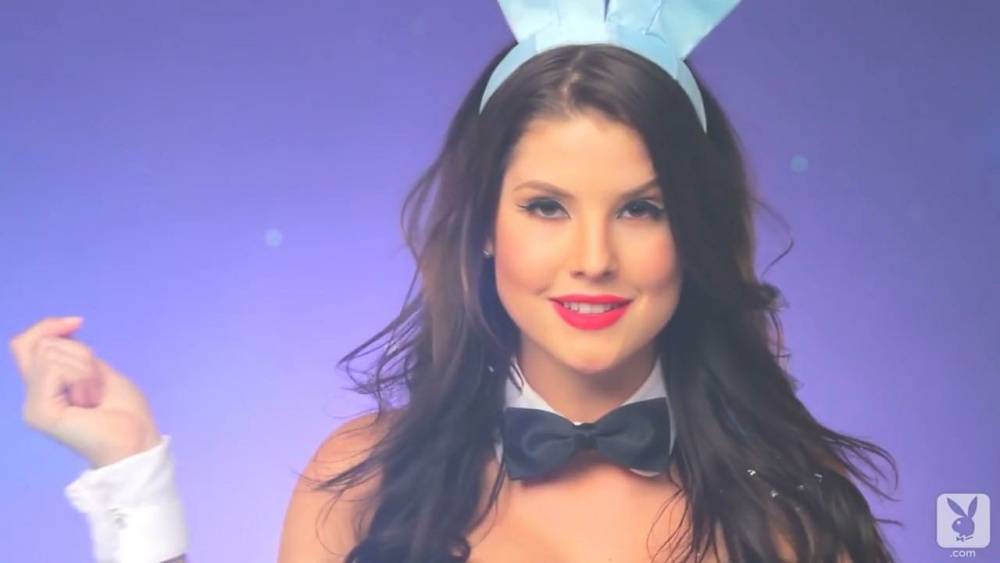 Amanda Cerny Nude Playboy Bunny Striptease Video Leaked - #12