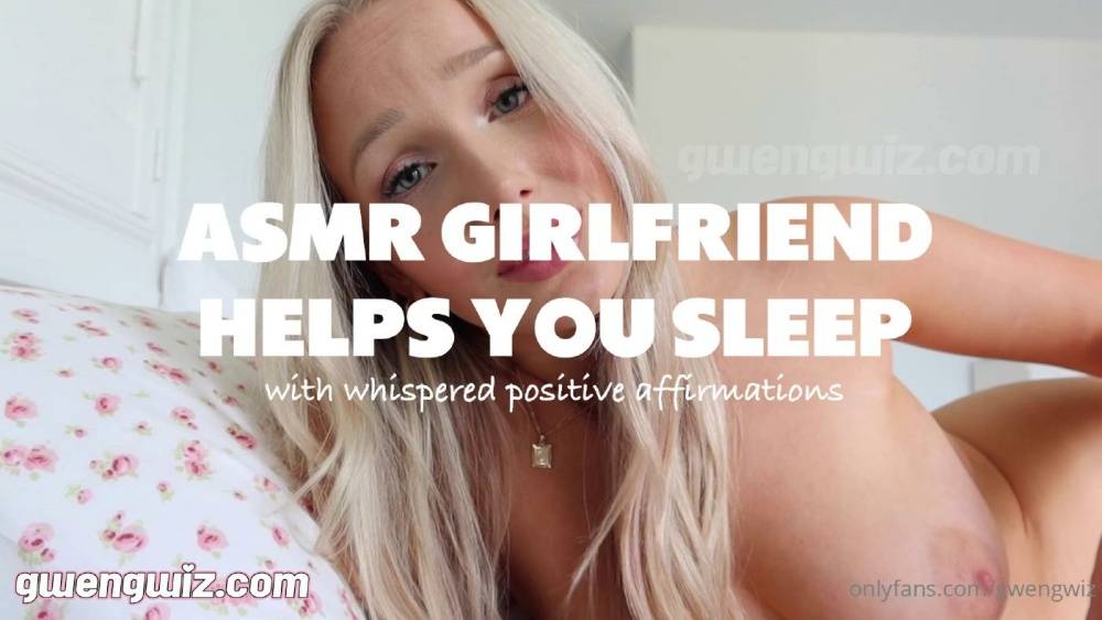 GwenGwiz Girlfriend Helps You Sleep Onlyfans Video Leaked - #2