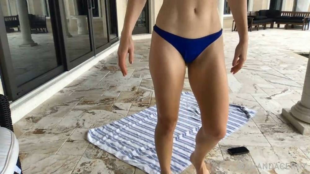 Amanda Cerny Bikini Ab Workout Livestream Video Leaked - #5