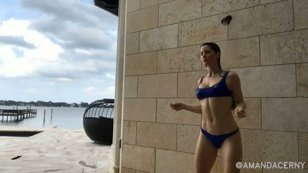 Amanda Cerny Bikini Ab Workout Livestream Video Leaked - #11