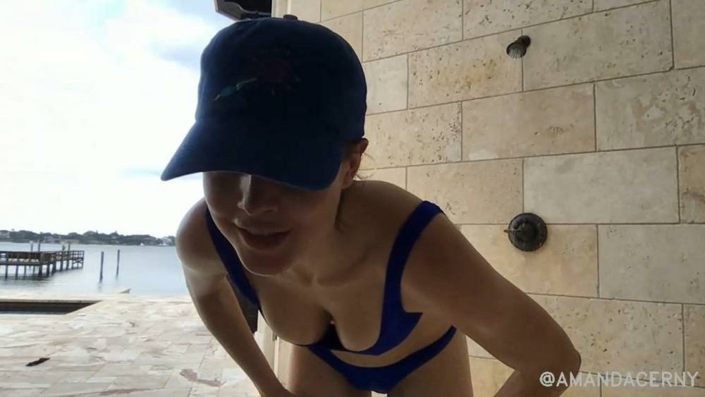 Amanda Cerny Bikini Ab Workout Livestream Video Leaked - #32